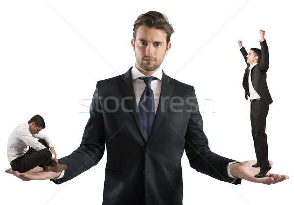Negativity and positivity Stock photo © alphaspirit