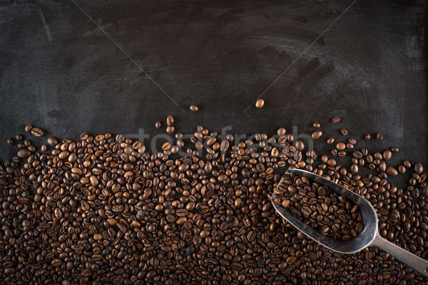 Stock photo: Background coffee beans