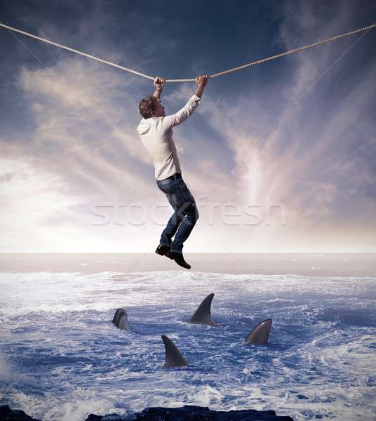 Concept of risk in business Stock photo © alphaspirit