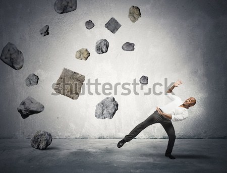 Confused man Stock photo © alphaspirit