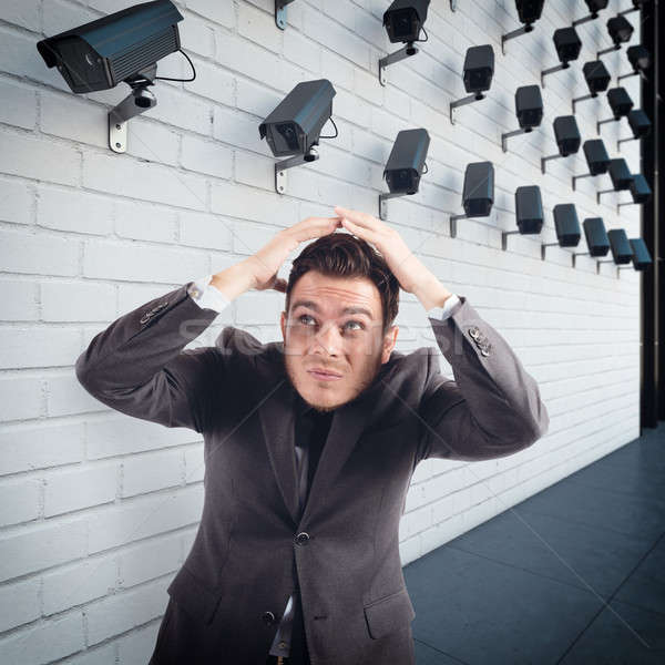 Spied. 3D Rendering Stock photo © alphaspirit