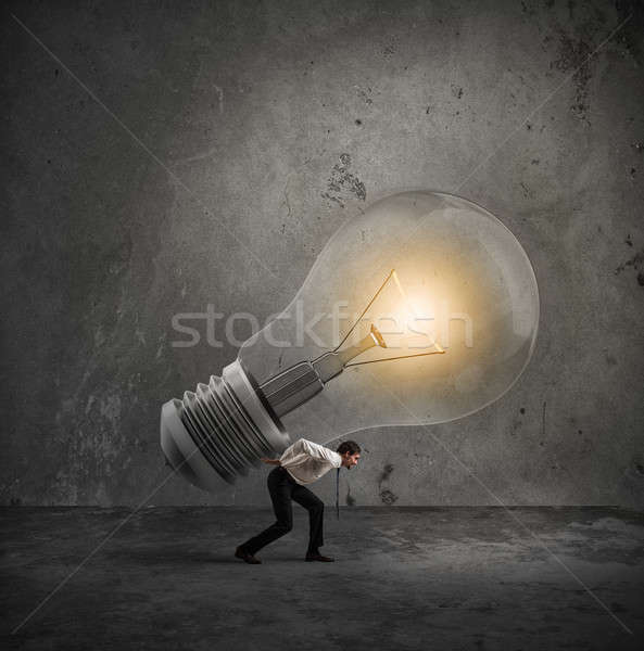 Have a great idea to be realized Stock photo © alphaspirit