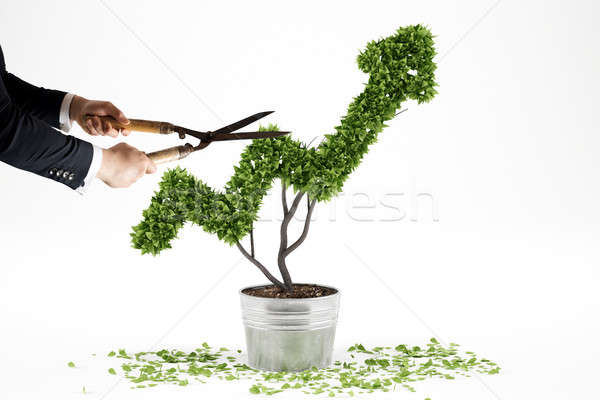 Growing the economy company . 3D Rendering Stock photo © alphaspirit