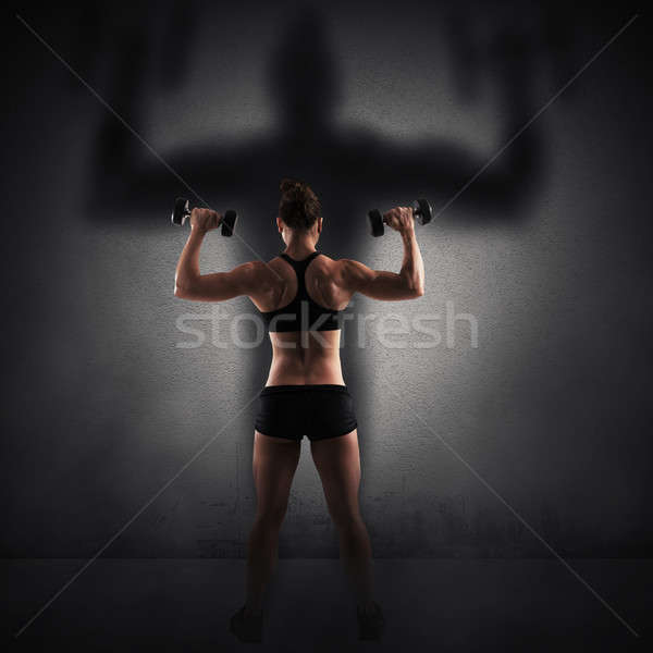 Strength and power Stock photo © alphaspirit