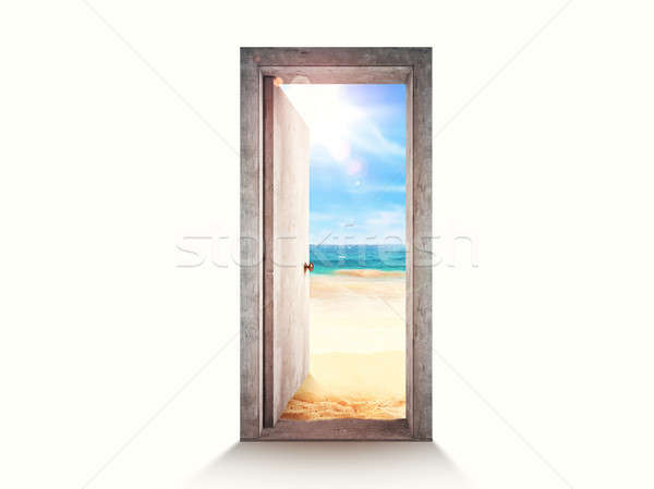 Summer is coming and the holidays begin. Stock photo © alphaspirit