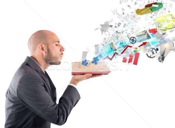 Business knowledge Stock photo © alphaspirit