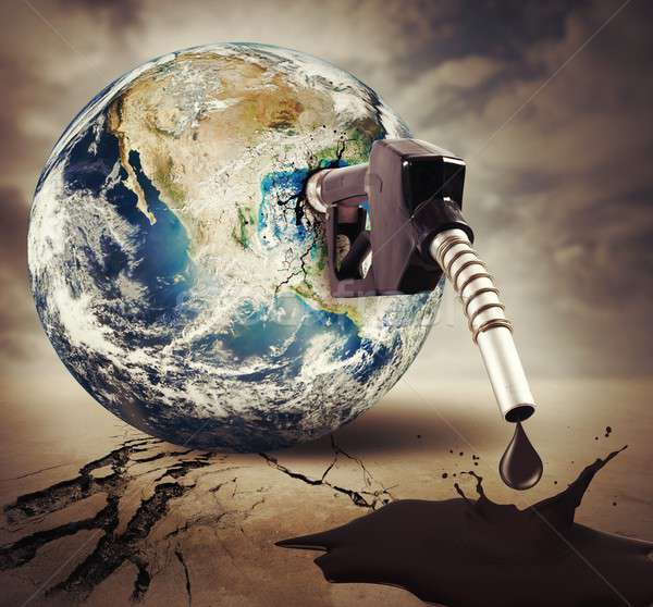Stock photo: Pollution of the world