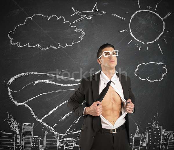 Business in action Stock photo © alphaspirit