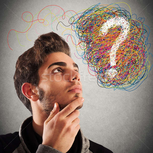 Questions about future Stock photo © alphaspirit