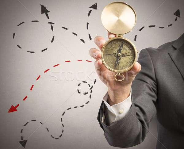 Orientation in the business Stock photo © alphaspirit