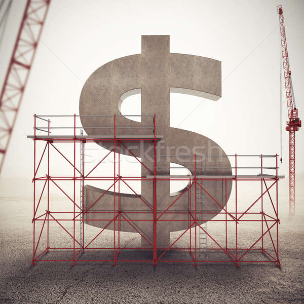 Strengthen american economy . 3D Rendering Stock photo © alphaspirit