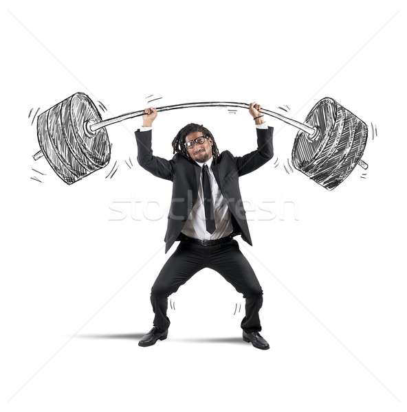 Stock photo: Balancer business