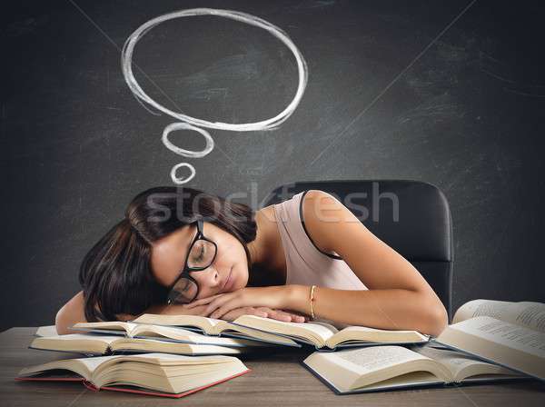 Sleeps and dreams Stock photo © alphaspirit