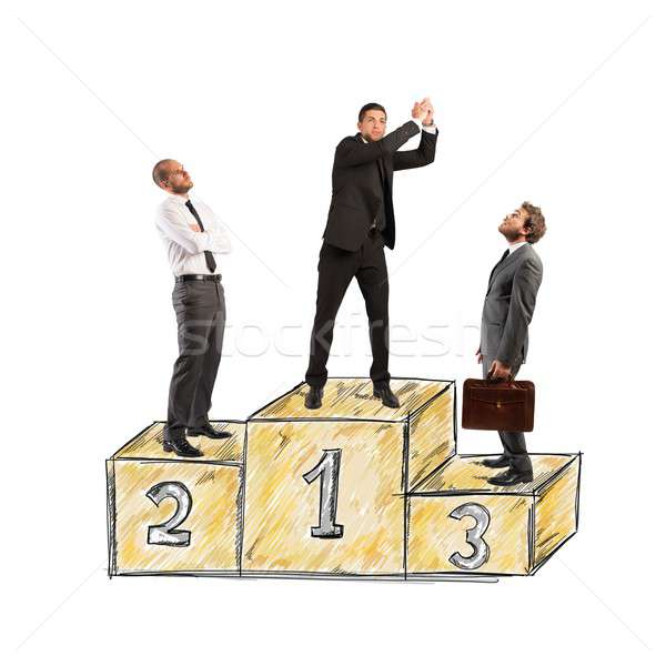 Success podium Stock photo © alphaspirit