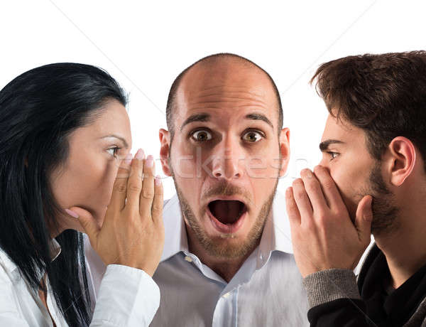 Talking in secret Stock photo © alphaspirit