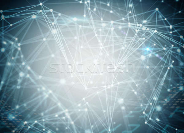 System of interconnection of network Stock photo © alphaspirit