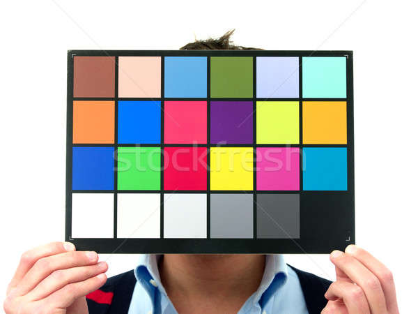 Color checker Stock photo © alphaspirit