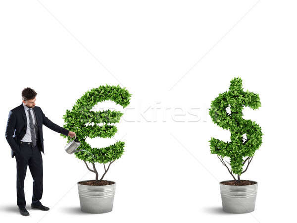 Ambition and skill of a businessman. 3D Rendering Stock photo © alphaspirit