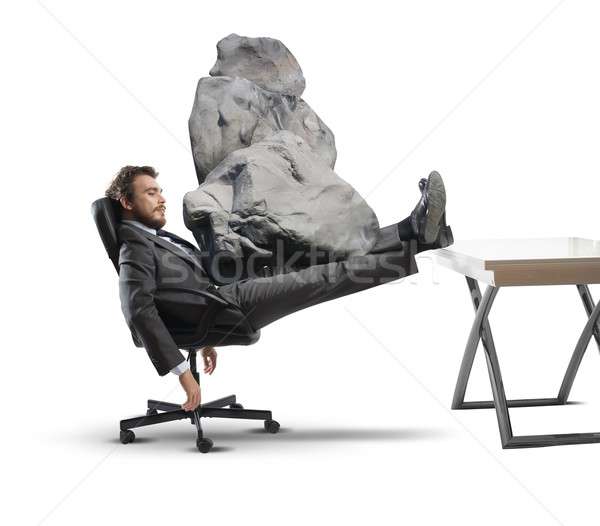 Stress at work Stock photo © alphaspirit