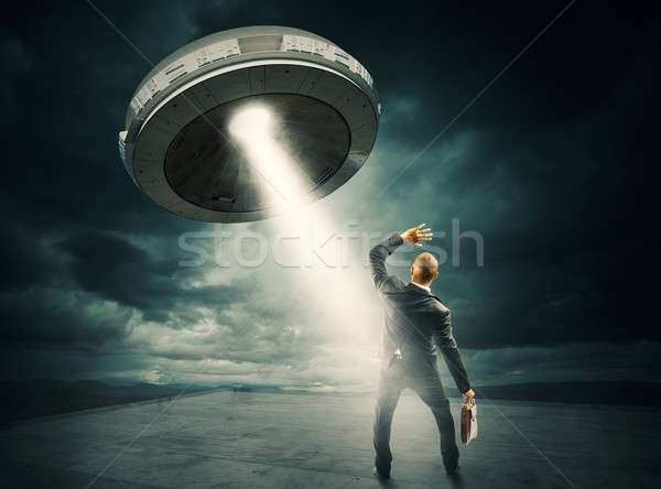 UFO space shuttle Stock photo © alphaspirit