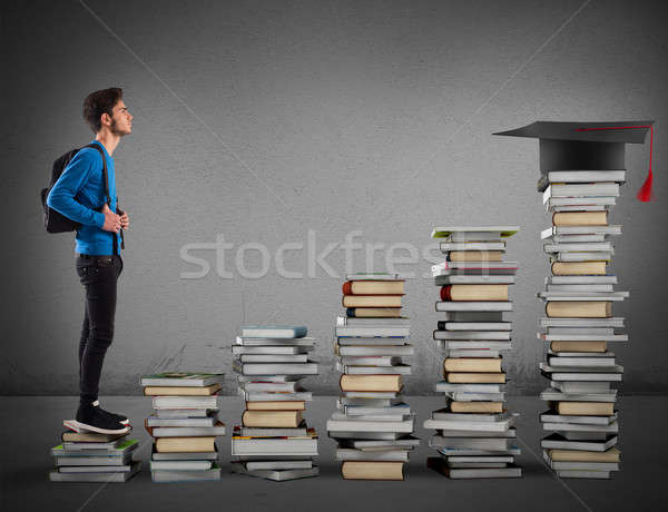 Degree goal Stock photo © alphaspirit