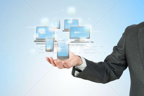 New technology concept Stock photo © alphaspirit