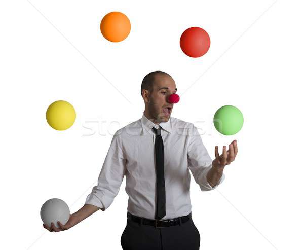 способность бизнеса работу бизнесмен мяча энергии Сток-фото © alphaspirit