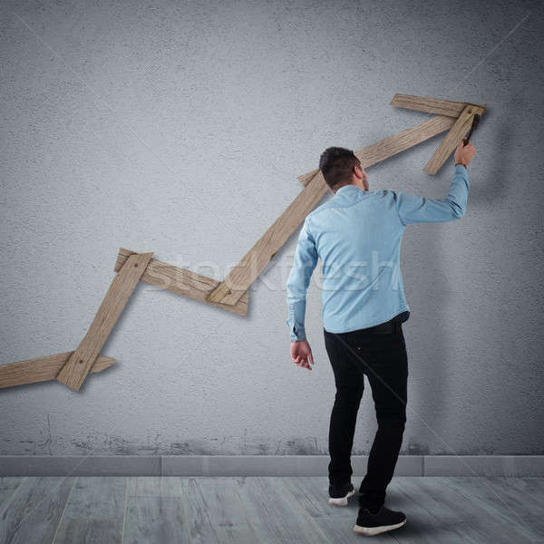 Building success Stock photo © alphaspirit