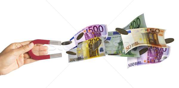 Magnes ceny wiele finansów rynku Zdjęcia stock © alphaspirit
