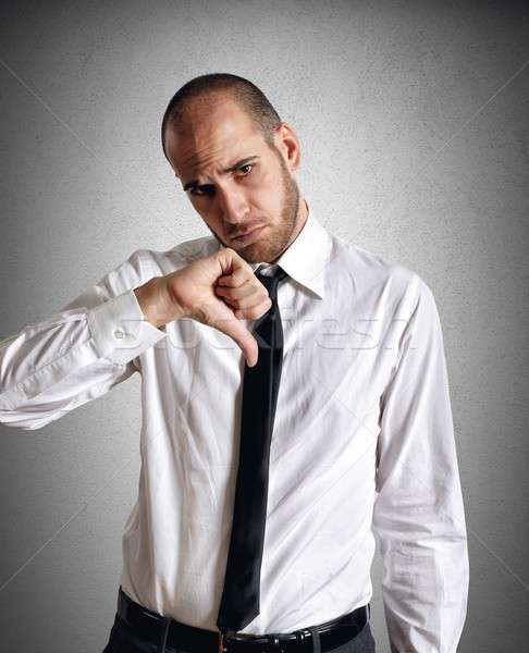Sad businessman Stock photo © alphaspirit