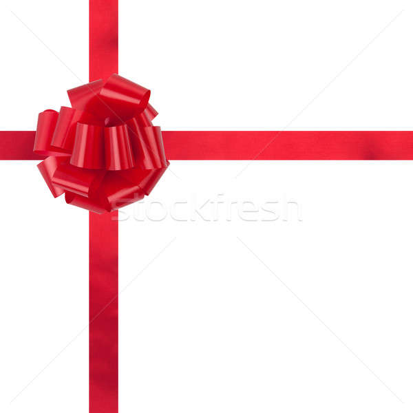 Present with ribbon and bow Stock photo © alphaspirit