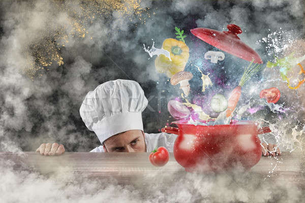 Magic kitchen Stock photo © alphaspirit