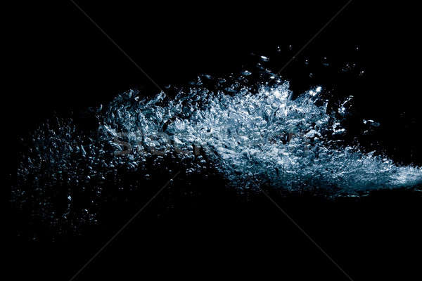 blast of air bubbles in water Stock photo © alptraum
