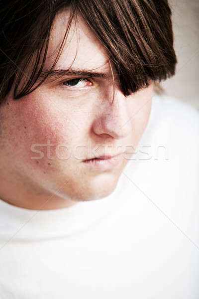 teen male looking Stock photo © alptraum