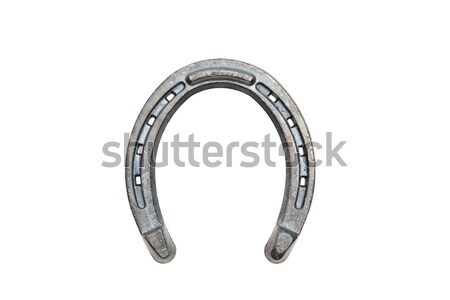 horseshoe closeup isolated Stock photo © alptraum