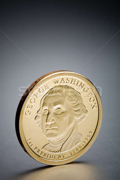dollar coin George Washington Stock photo © alptraum