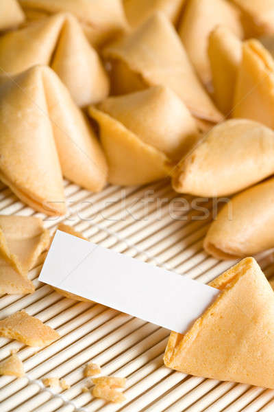 Foto d'archivio: Fortune · cookie · testo · cookies · uno · cookie · open