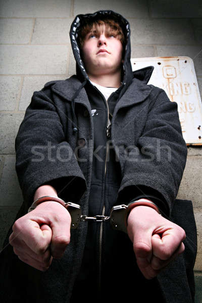 teen crime Stock photo © alptraum