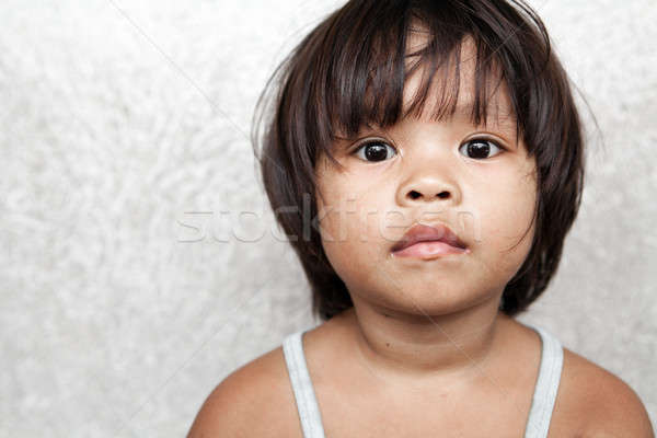 Filipina girl portrait Stock photo © alptraum