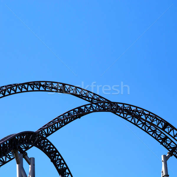 Stock photo: Roller Coaster