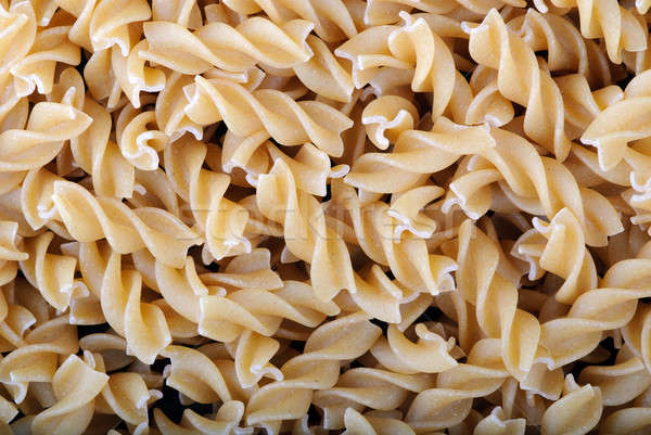 Makaronu włoskie jedzenie pełnoziarniste tekstury żywności tle Zdjęcia stock © Alsos
