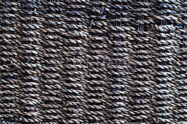 Rattan weave background Stock photo © Alsos