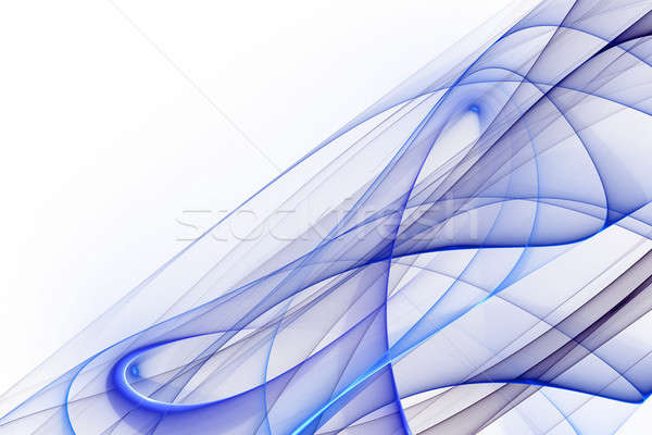 Azul resumen blanco danza diseno fondo Foto stock © Alsos