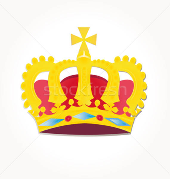 королевский вектора дизайна корона Hat Knight Сток-фото © alvaroc