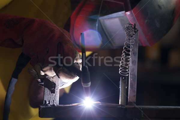 welding metal Stock photo © Amaviael