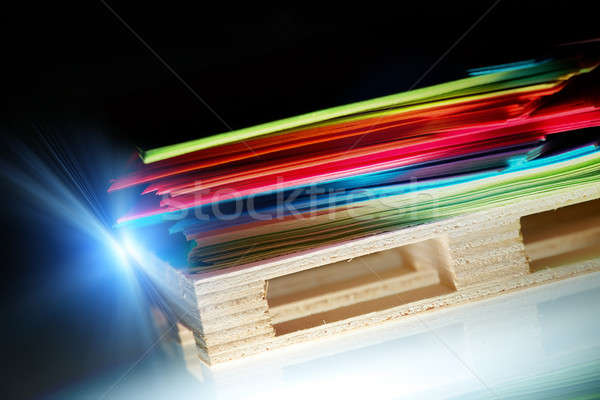 Sheets of paper Stock photo © Amaviael