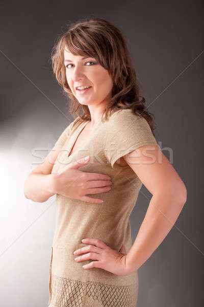 Femme bras point émotionnel liberté [[stock_photo]] © Amaviael
