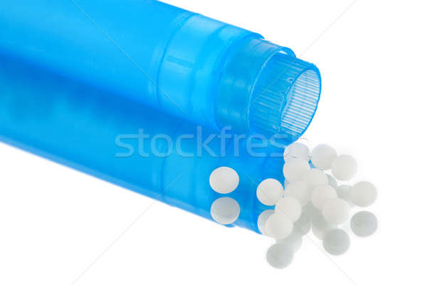 Remedie homeopathische medische gezondheid geneeskunde pillen Stockfoto © Amaviael
