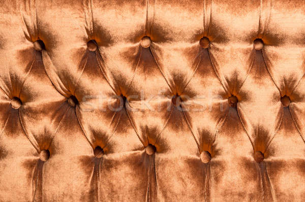 Naranja color sofá tapicería tejido interior Foto stock © amok