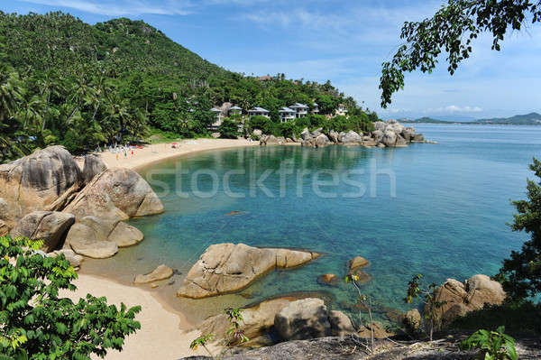 Lamai beach, Samui island, Thailand Stock photo © amok